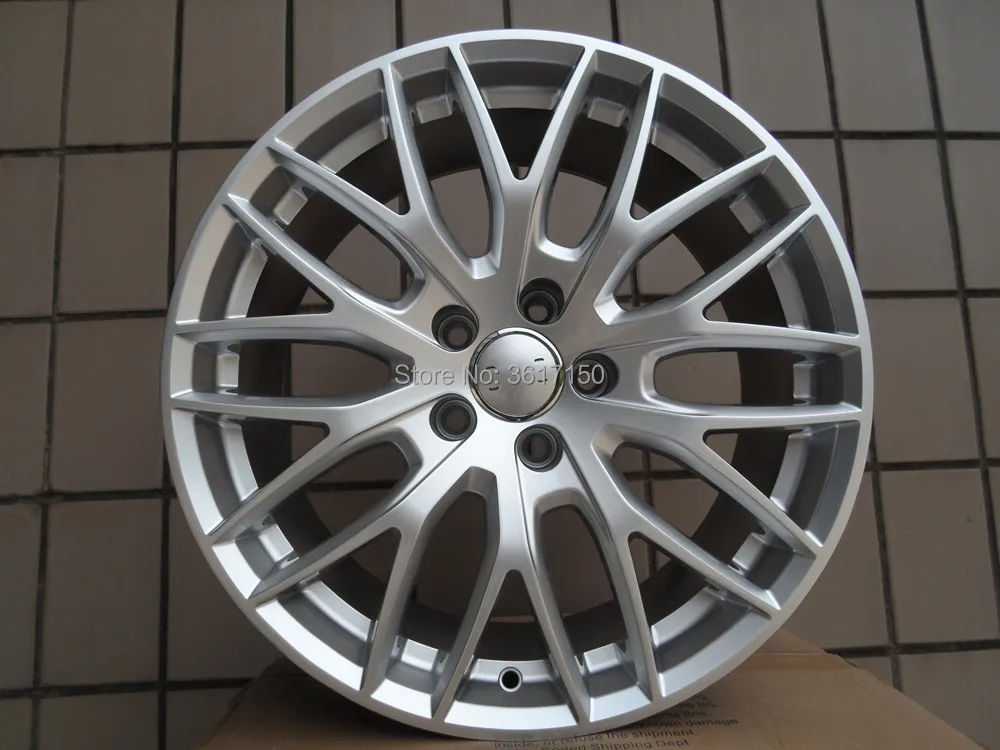 18x8J колесные диски PCD 5x112 центральный диаметр 66,6 ET35 с колпачками ступицы