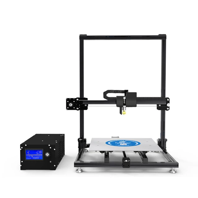 Special Offers Assemble 3D printer kit impressora 3d real large size metal frame pen writing machine wood printer aluminum platform table