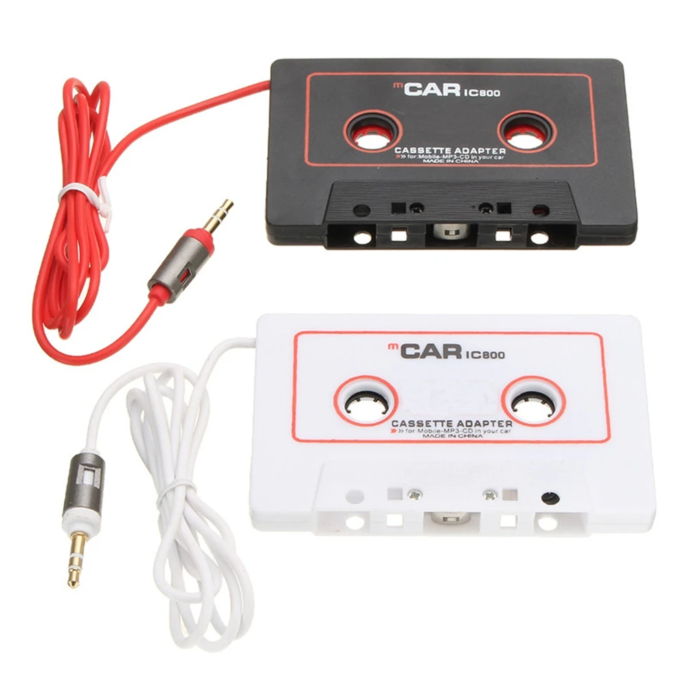 Universal 3.5mm Car Cassette Tape Adapter Tape Converter For iPhone MP3
