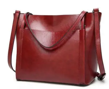 Женская сумка, винтажные сумки через плечо,, с пряжкой, кожаные сумки, сумки через плечо для женщин, известный бренд, Sac Femme, на плечо, новинка C762 - Цвет: Красный
