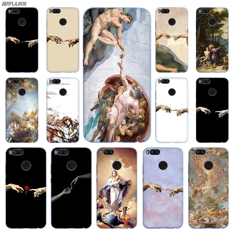 

Binful Anime Phone Case PC for Xiaomi Mi 9 8 8SE 5X 6x A2 Lite Pocophone f1 Mix 2s Max 2 3 64G Creation Adam