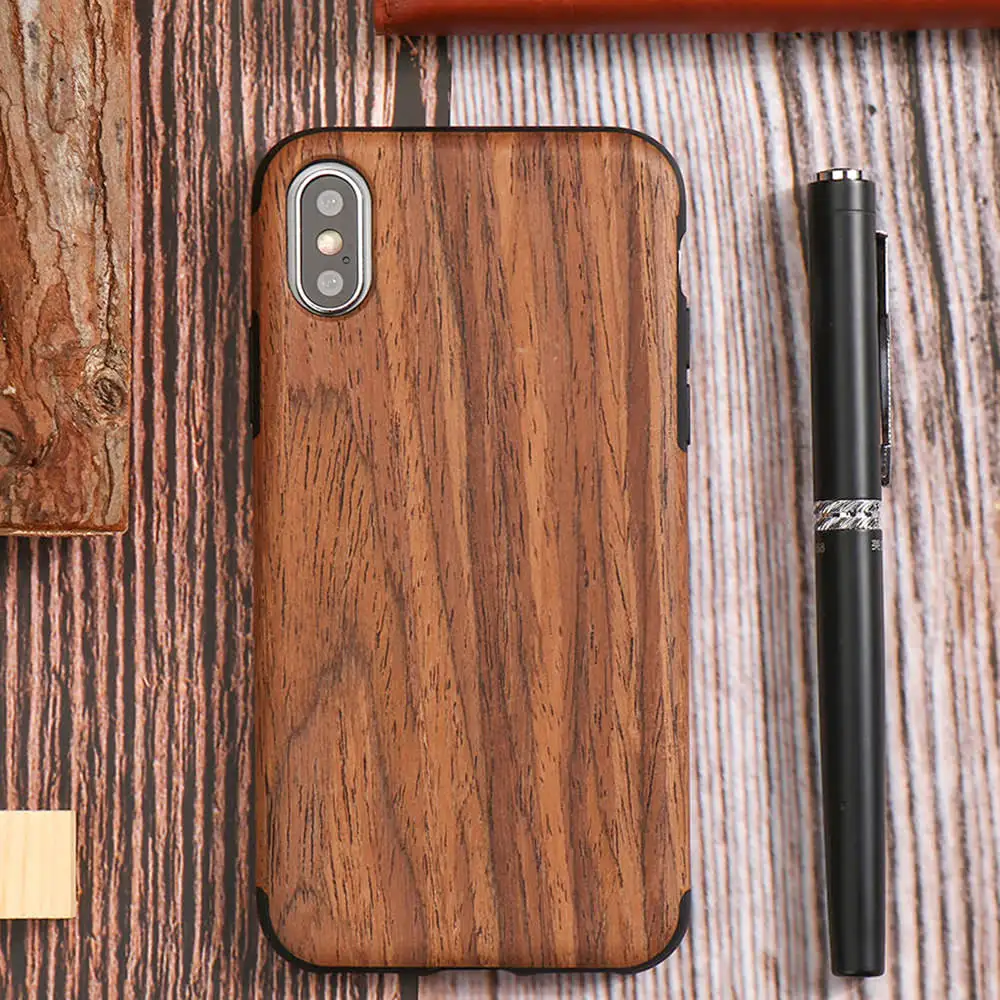 L-FADNUT уникальная древесина шаблон чехол для iPhone Xr X Xs Max 6S 6 8 7 Plus задняя крышка телефона для 5 5S SE защитный ультратонкий чехол - Цвет: Style 1