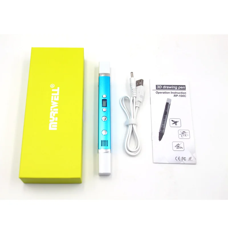 3d ручка Myriwell с USB разъемом 5 В 2 А креативная граффити лучший подарок для детей 3