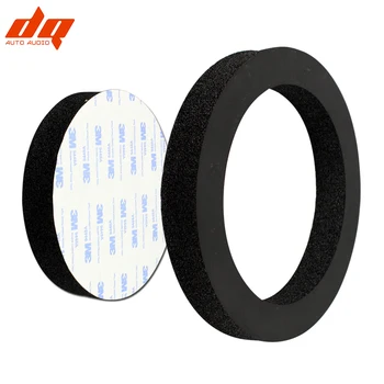 

2pcs 6.5 Inch Car Speaker Sponge Washer Door Sound Insulation Cotton Audio Coaxial Speakers Sealed Soundproof Self Adhesive Ring