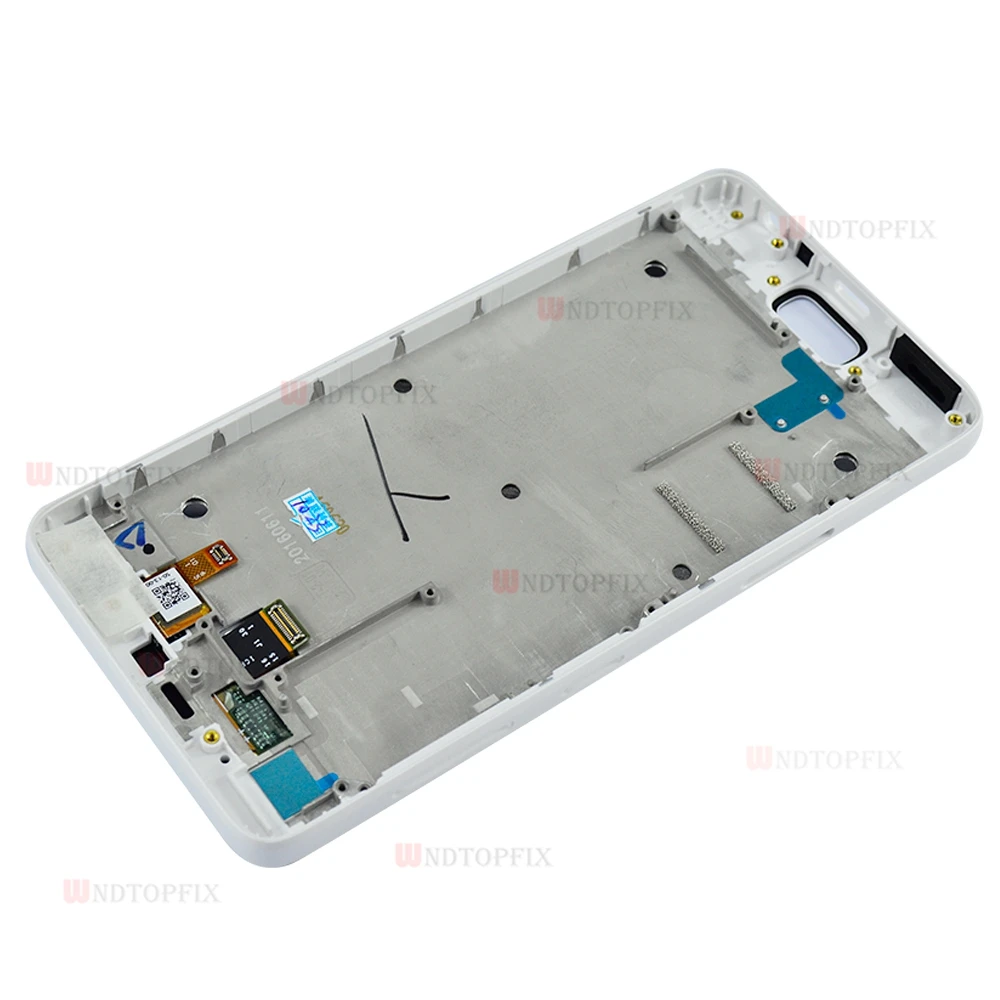 8000425  Lenovo zuk z2 lcd assembly with frame white(12)_副本
