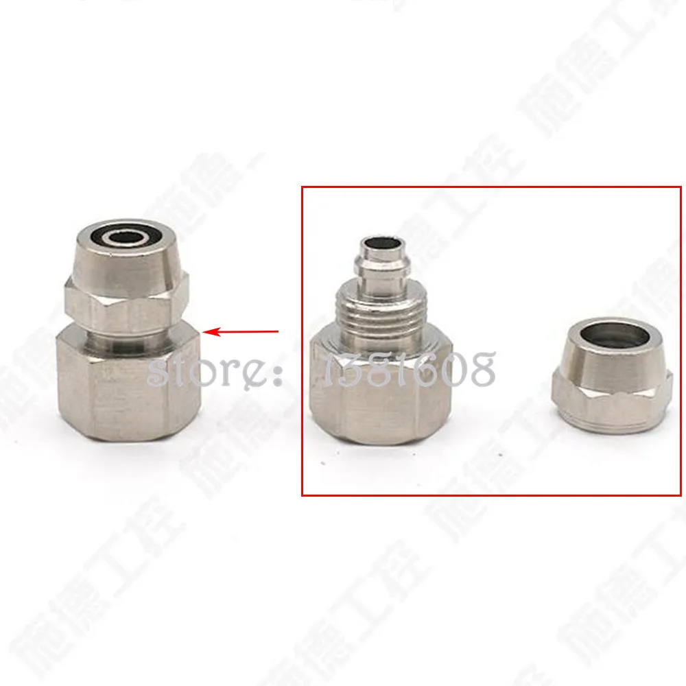1 шт. PCF пневматические детали 1/8 &quot1/4&quot 3/8 &quot3/4&quot 1/2 &quotЖенская Резьба воздушный