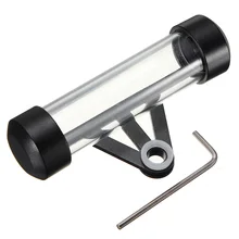 Tubo de metal universal para motocicletas, acessórios para scooter e moto, tubo de cilindro transparente, à prova d' água