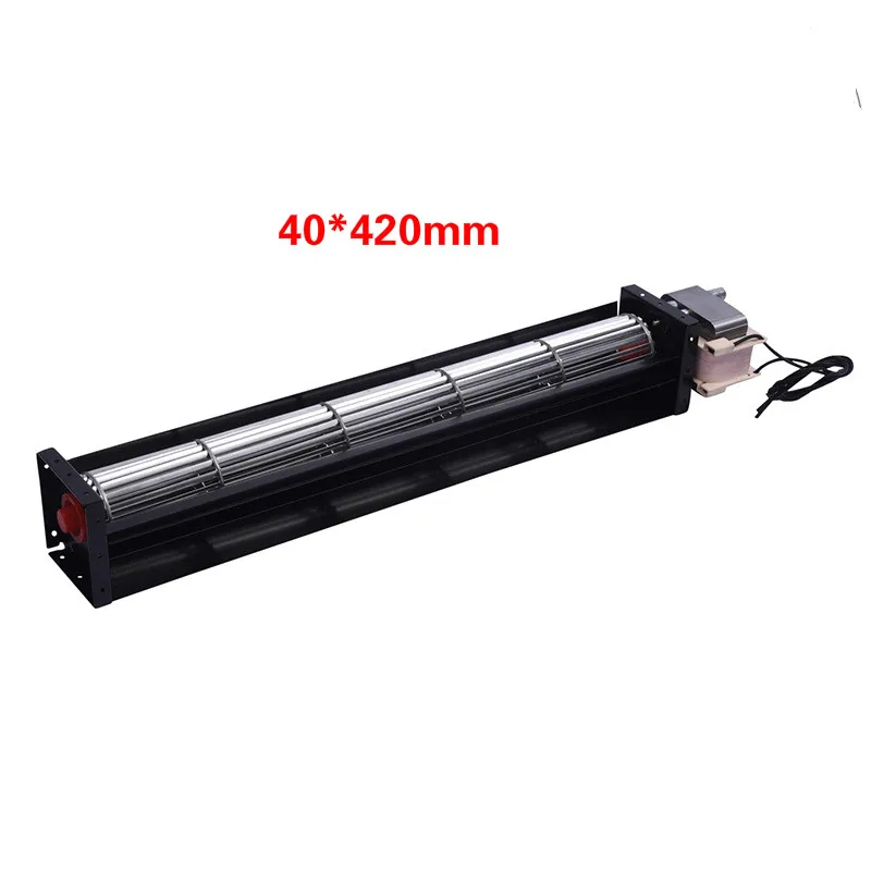 Вентилятор поперечного потока 40*420 мм/40*350 мм AC220V вентилятор из алюминиевого