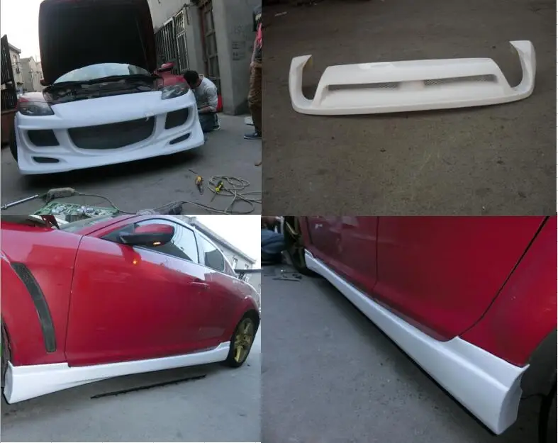 

Auto Bodykit for RX8 Rmagic Front Bumper rear bumper side skirts Glass fiber