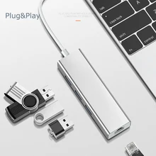 Замена для Macbook сетевой адаптер USB 3,0 к Ethernet RJ45 Lan адаптер Gigabit 10/100/1000 Мбит/с Ethernet