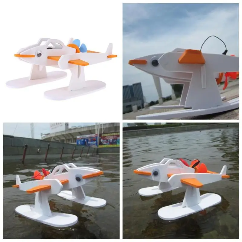 Beste Ttnight Bionische Vliegende Vis Modelbouw Speelgoed EVA Robot Gemonteerd DIY Water Land Auto Materiaal Speelgoed Ideaal Wetenschap Klasse Props