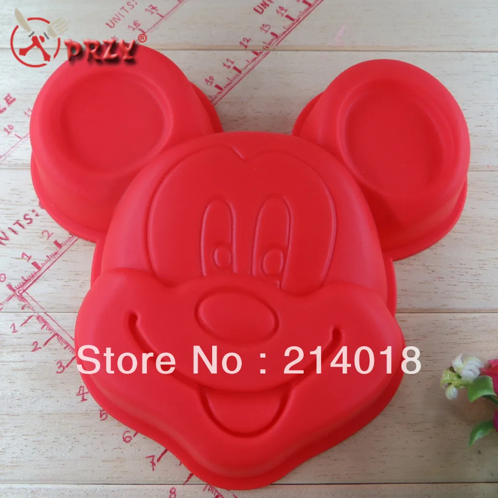 mickey modelling Cake mold the food safety certification baking cake mold silicone cake mould NO