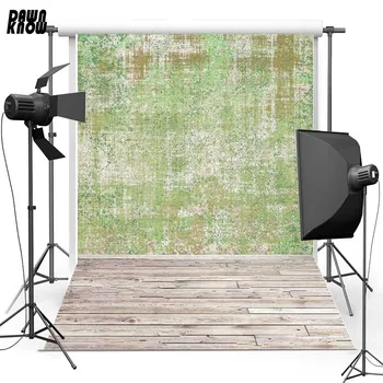 

DAWNKNOW Green Ground Wall New Fabric Polyester Background For Kids Floor Vinyl Backdrop For Wedding Photo Studio F773