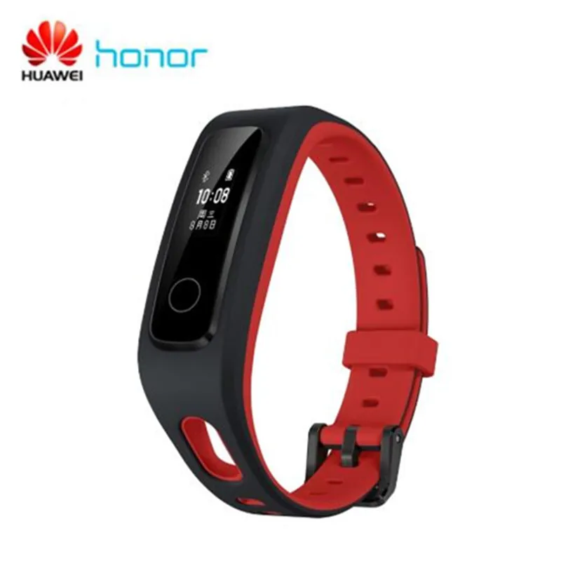 Huawei Honor Band 4 бегущий модный спортивный смарт-браслет 50 м Водонепроницаемый фитнес-трекер с сенсорным экраном уведомление о звонке