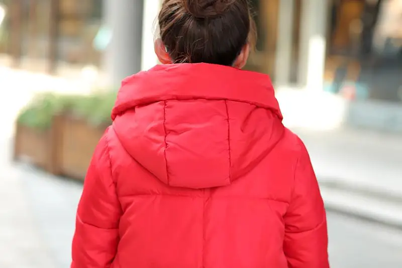 AILOOGE, зимняя женская куртка, новинка, европейский стиль, модное Свободное пальто для женщин, средней длины размера плюс, парка, куртки для женщин