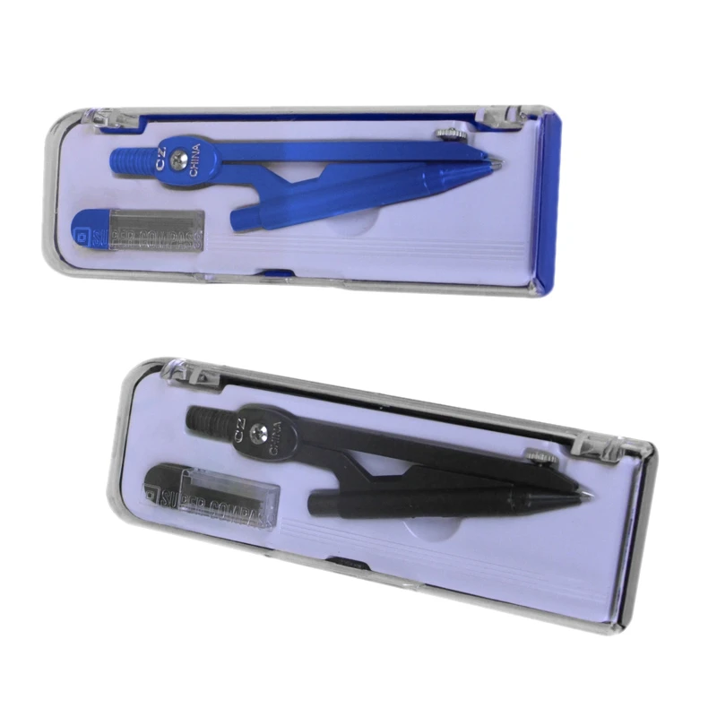 

HOT-Student Mechanical Pencil Metal Compasses Geometry Tools Circle