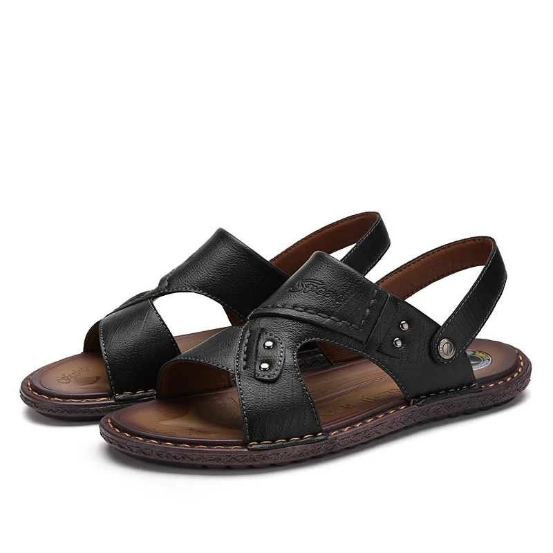 

Summer beach shoes men sandals new trend casual comfortable non-slip Dual use shoes for men sandals slippers calzado hombre