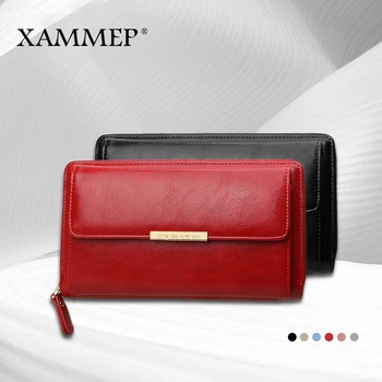 

Women Wallets Classic Long Wallet Card Holder For Women Pu Leather Chain Phone Pocket Coin Pocket Phone Case Women Bags Xammep