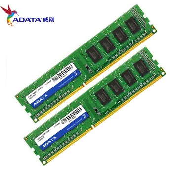 

AData 4GB 2pcsX2GB DDR3 PC3-1600 1600MHz DIMM For Desktop PC DIMM Memory RAM 240 pins