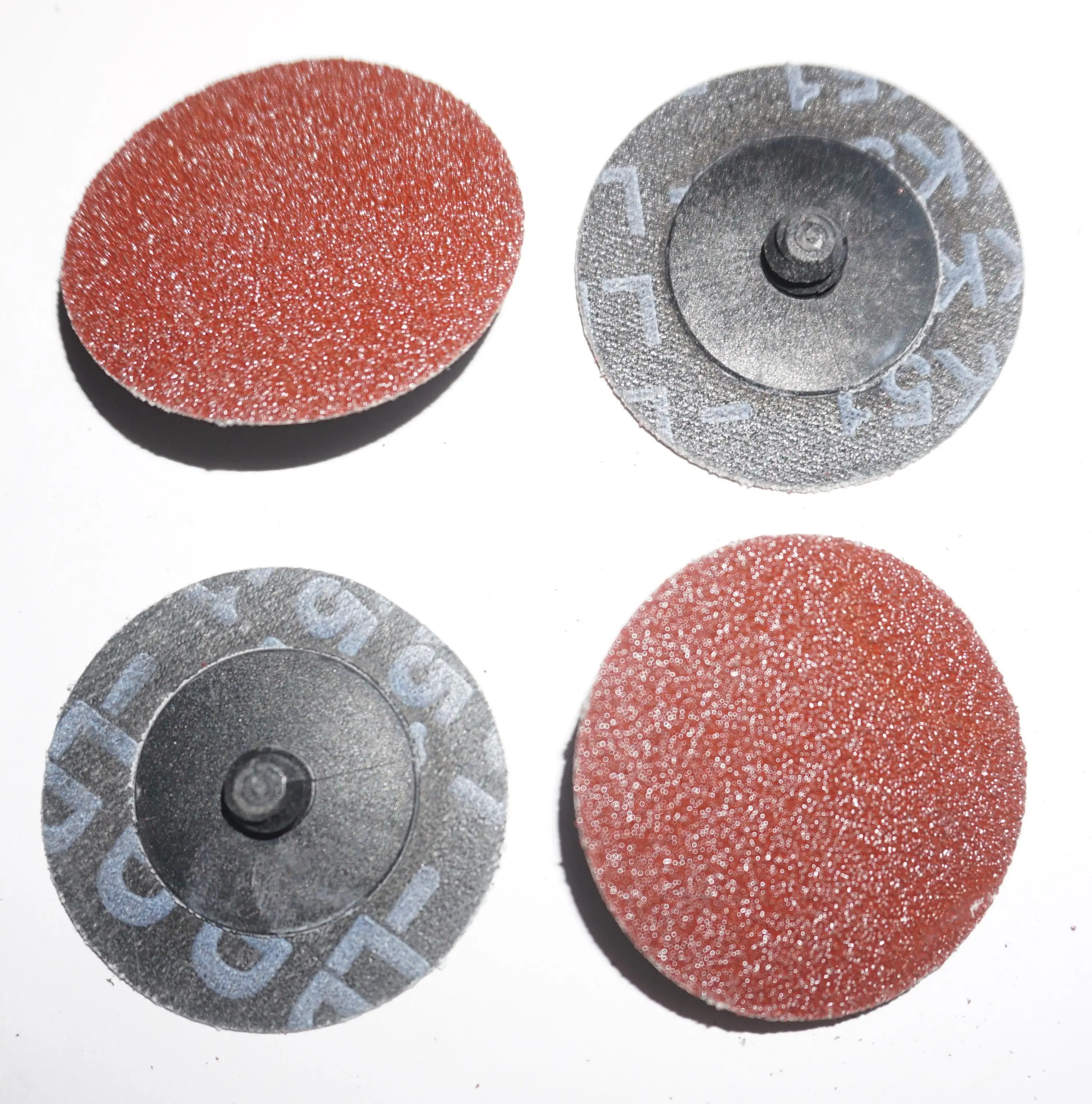 100pcs 2"(50mm)Roloc sanding disc 36 120 Grit Roll lock Type R abrasive