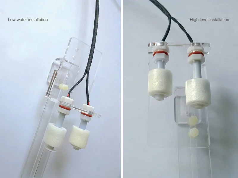 Электронное устройство подачи воды Индукционное оборудование контроля уровня воды с насосом и трубкой для аквариума