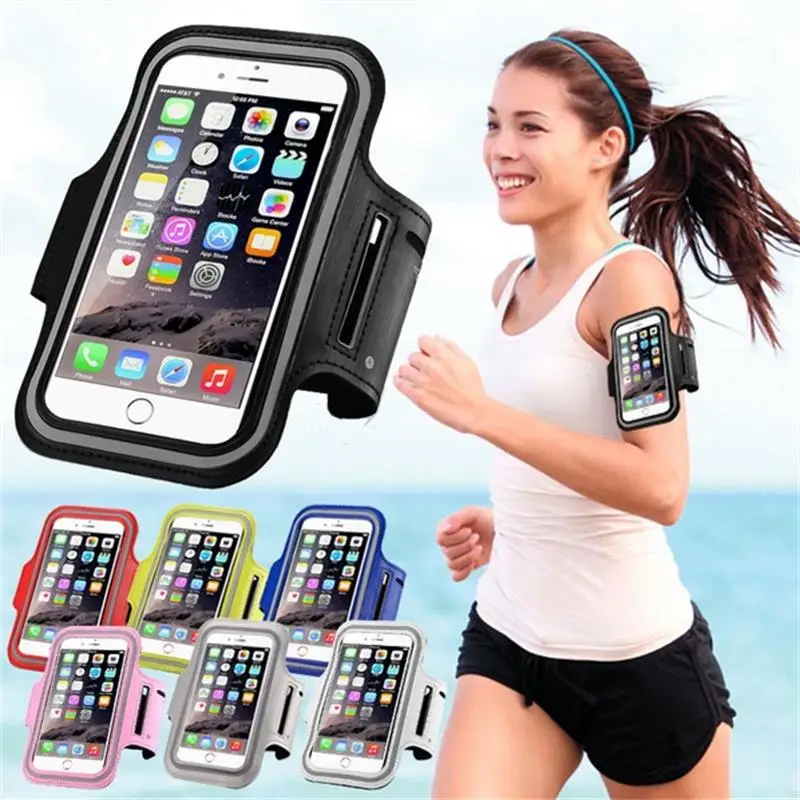 Beste LYBALL Sport Armband Waterdichte Cover Telefoon Case Gym Houder Running Jogging Pols Bag Voor iPhone X 8 Samsung S8 S9 Plus 6\