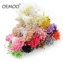 150 шт./лот мини цветок Искусственные тычинки жемчужная тычинка бутон Сделай Сам венок ручной работы Скрапбукинг ремесла Искусственный цветок для свадьбы декор