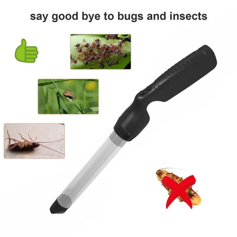 Littel Sucker Spider вакуумный светодиодный всасывающий ловушка для насекомых Ловушка для ловли мух жуки насекомые убийца безопасный Репеллент инсектицидные вредители лампа