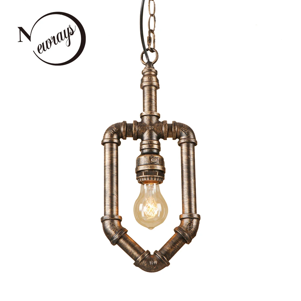 Retro industrial iron painted hanging lamp LED Creative Pendant Light Fixture E27 220V For parlor bar hotel cafe dining room Retro industrial iron painted hanging lamp LED Creative Pendant Light Fixture E27 220V For parlor bar hotel cafe dining room