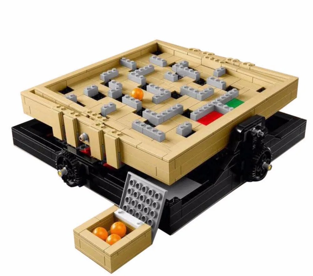 

LELE 39000 769Pcs IDEAS Series The Creative Marbles Maze Model Building Blocks Bricks Toys Compatible With 21305 16023