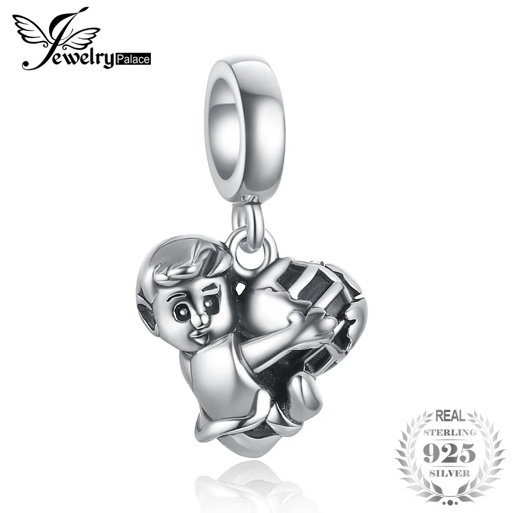 

JewelryPalace Football Boy 925 Sterling Silver Beads Charms Silver 925 Original For Bracelet Silver 925 original Jewelry Making