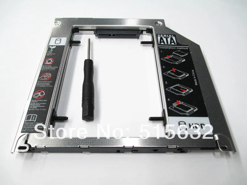 SATA 3.0 2ND HDD SDD Супер жесткий диск Caddy для Apple MacBook Pro 2011 2012