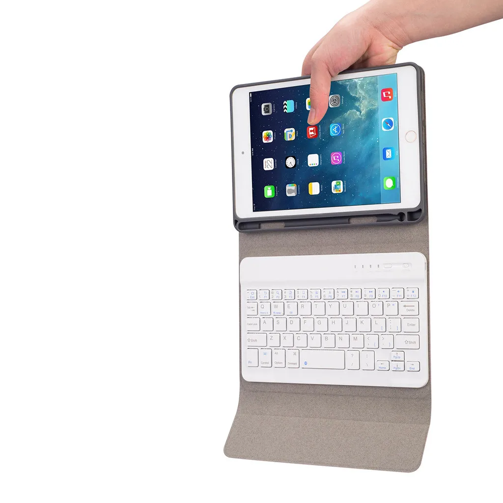 Съемный пластиковый чехол для клавиатуры RK405 Bluetooth 3 0 IPad Mini5 / 4 клавиатура с