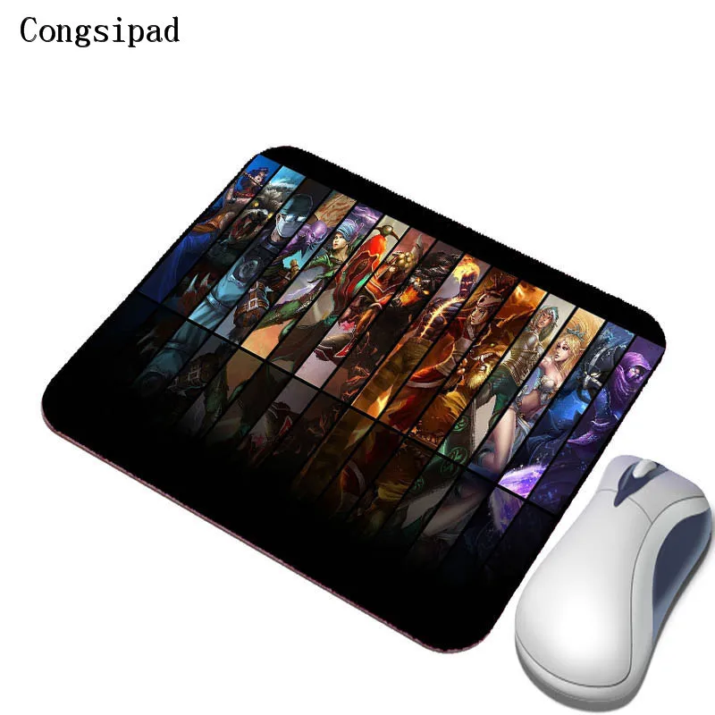 Congsipad горячая Распродажа резиновый для игровой мыши коврик на заказ 220х180мм