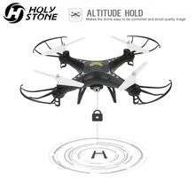 

Holy Stone HS110 FPV RC Drone with Camera RC Helicopter 720P HD Live Video WiFi 2.4GHz 4CH 6-Axis Gyro Altitude Hold Quadcopter