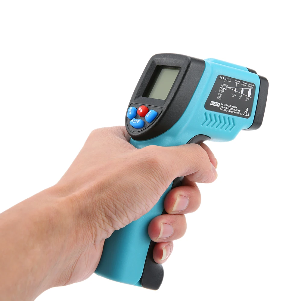 

RICHMETERS GM550 digital thermometer Handheld thermal imager Non-contact Infrared IR Thermometer Temperature Tester Pyrometer