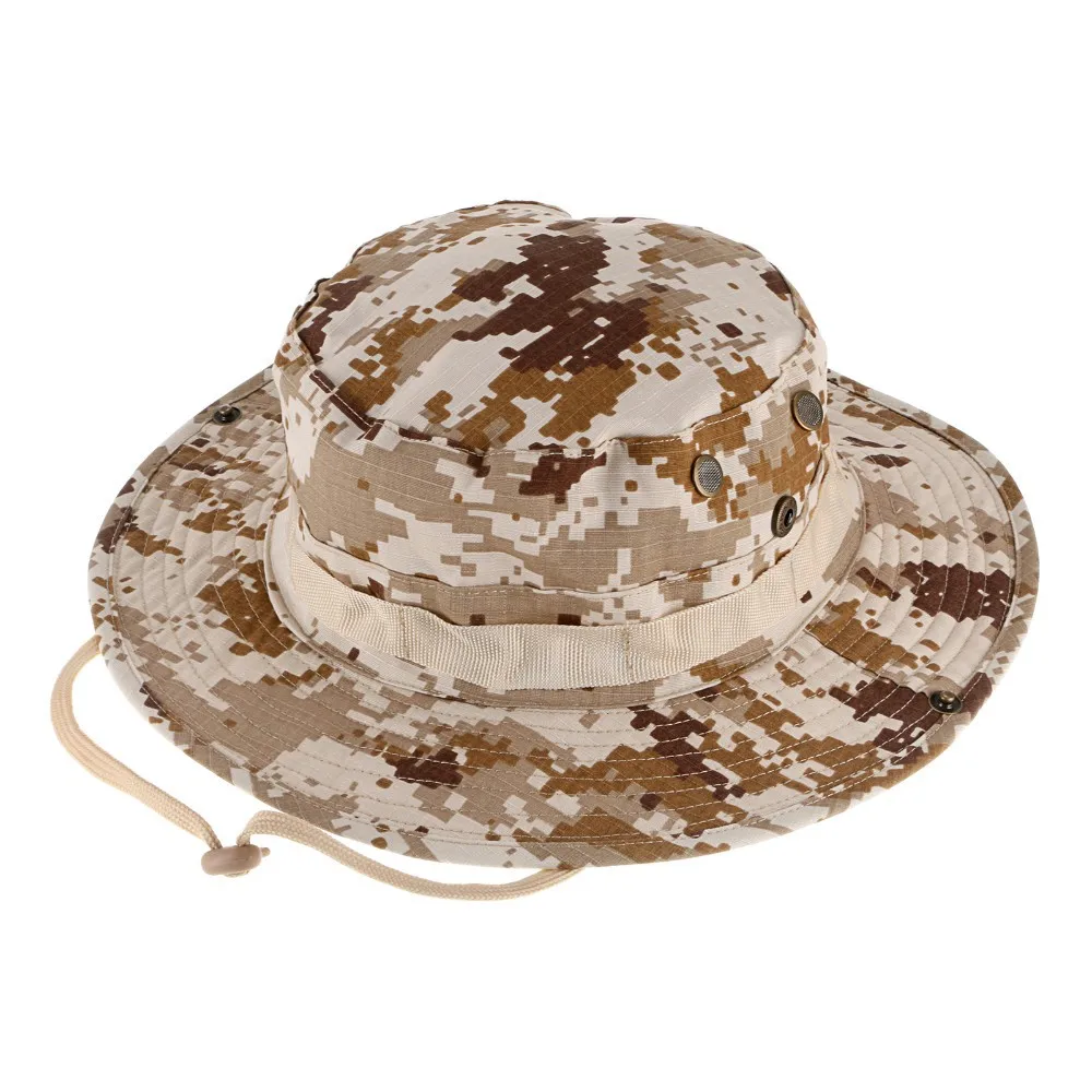 Камуфляжная армейская шапка Boonie, ковш, военные тактические кепки, Солнцезащитная шляпа, военные кепки для джунглей, пеших прогулок, рыбалки, охоты, камуфляжные шапки - Цвет: 5