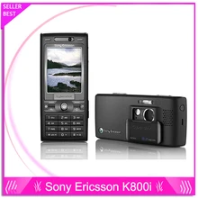 K800 Sony ericsson k800i Ursprünglicher Freigesetzter Handy, 3G, GSM Tri-band, 3.2MP Kamera, Bluetooth, FM Radio, JAVA, freies verschiffen
