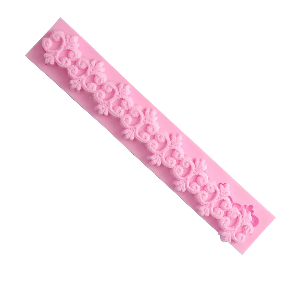 MK 1388 New Arrival The Classic Flower Lace Suagr Mold Cake Brim