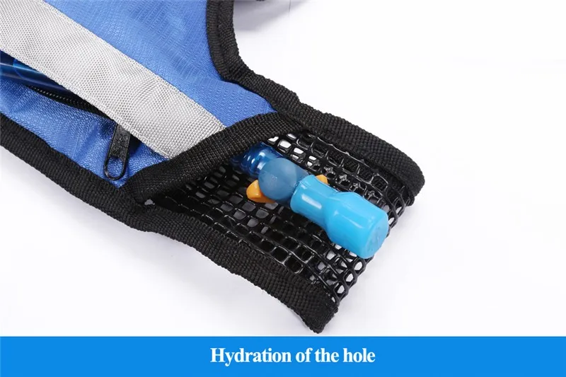 WEST BIKING 2.5 L Portable Water Bag Cycling Backpack Wide Mouth Hydration Water Bladder Bag Bike Sports Cycling Bicycle Bag