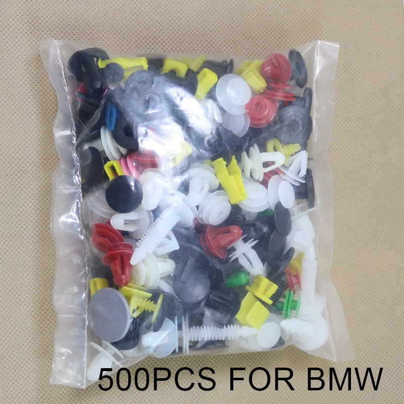 Заклёпка для двери 500 шт Смешанные Авто накладки BMW E53 E60 E61 E39 автомобильные