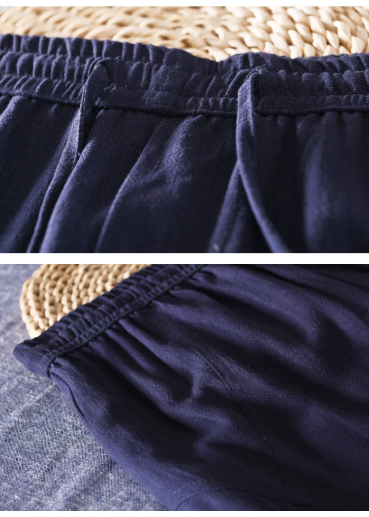 MOGELAISI бренд Штаны Мужская Повседневная эластичный пояс Однотонные брюки мужские дышащий хлопок белье в стиле хип-хоп женские укороченные