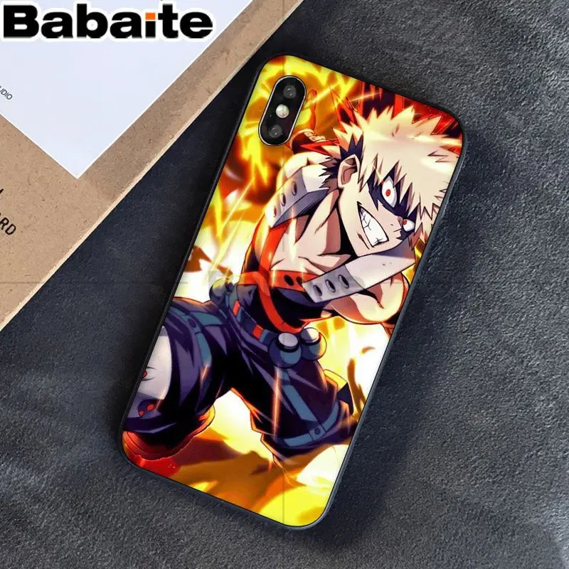 Babaite anime my hero academia Lovely Design Phone Accessories Case for Apple iPhone8 7 6 6S Plus X XS MAX 5 5S SE XR Cellphones Babaite anime my hero academia Lovely Design Phone Accessories Case for Apple iPhone8 7 6 6S Plus X XS MAX 5 5S SE XR Cellphones