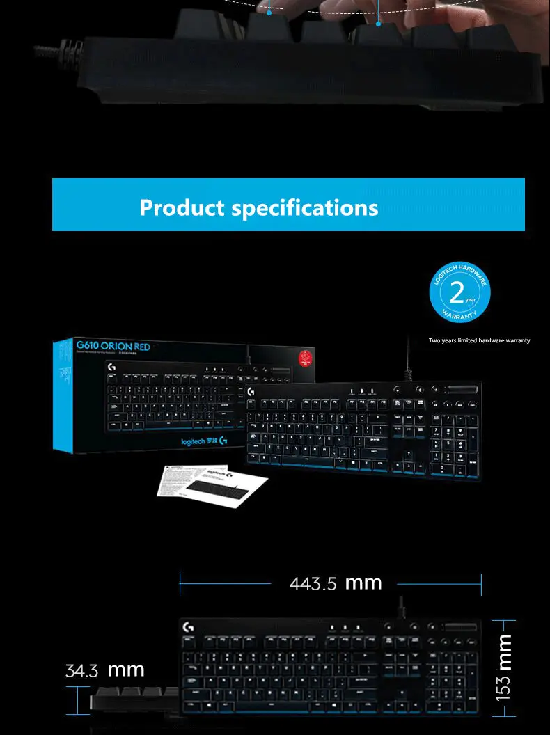 Logitech Трансформеры Всемогущий игровой набор механическая клавиатура Мышь G502 + G610 комплект геймерский коврик для мыши комплект