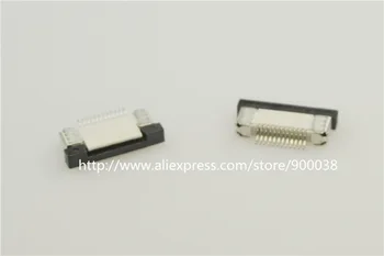 

100pcs FPC connector 0.50 mm 0.020" 12 Pin Bottom Contact Right angle SMD ZIF Slide Lock Surface Mount