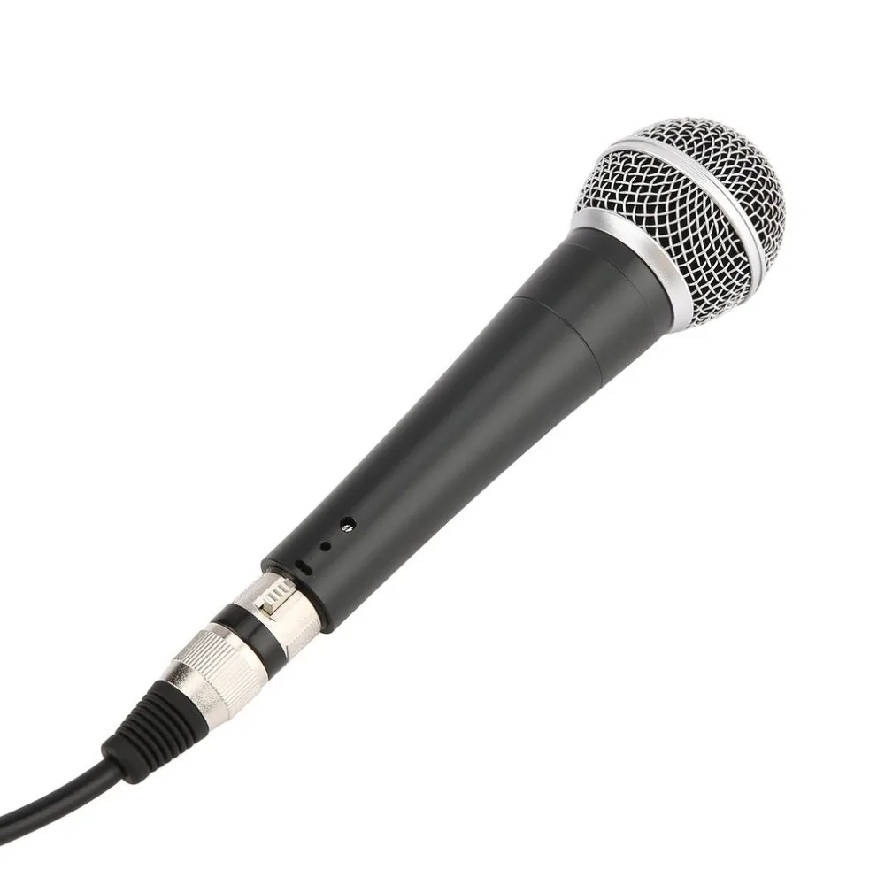 

SM-58 Dynamic Microphone Vocal Wired Recording Mic Cardioid Microphones Instrument Unidirectional Handheld Karaoke Microphone