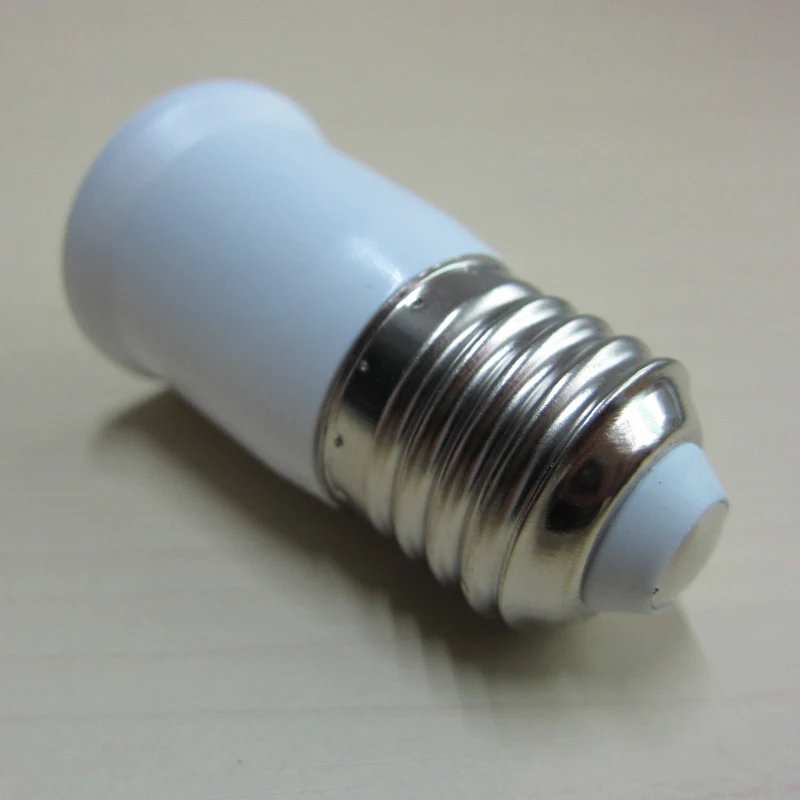 

100pcs e27 to e27 adapter High quality PC material fireproof material socket adapter