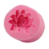 Reusable Flower bloom Rose Silicone Fondant Soap 3D Cake Mold Cupcake Jelly Candy Chocolate Decoration Baking Tool Moulds FQ1791 ► Photo 3/4