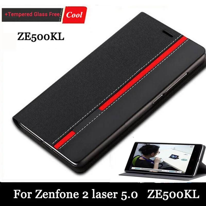 High quality New for Asus Zenfone 2 Laser ZE500KL 5 0 inch Case Ultra thin Leather