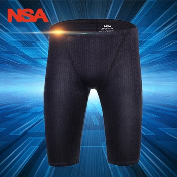 

NSA Arena Swimwear Men Swimsuit Trunk sharkskin professional swimming jammer trunks competition trainning swimsuit